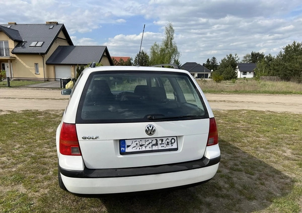 Volkswagen Golf cena 6700 przebieg: 238500, rok produkcji 2002 z Wieleń małe 137